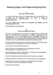Satzung